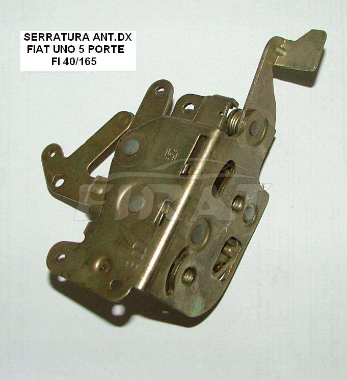 SERRATURA PORTA FIAT UNO 5 PORTE ANT.DX